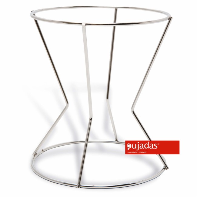 Иноксова стойка за цедка 16см, Н19см - Pujadas
