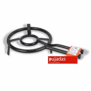 Газова пита 35 см, 9,4KW, 2 реотана - емайлирана - Pujadas