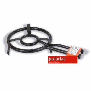 Газова пита 50 см, 14,1KW, 2 реотана - емайлирана - Pujadas