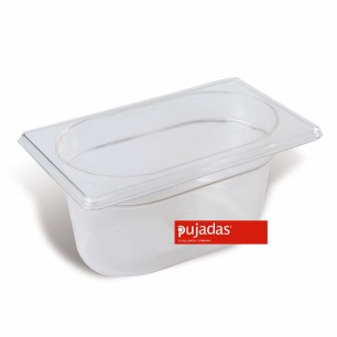 Поликарбонатен гастронорм  GN 1/9 176x108x65мм 0,54л. 100%BPA FREE - Pujadas