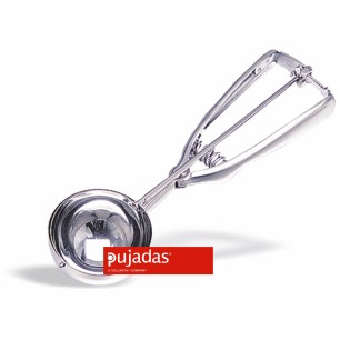 Иноксова лъжица за сладолед 90мл. Ф70мм - Pujadas