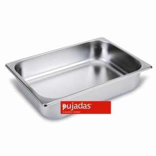 Иноксова канта за сладолед 36x25x8см  5,4л  18/10 - Pujadas
