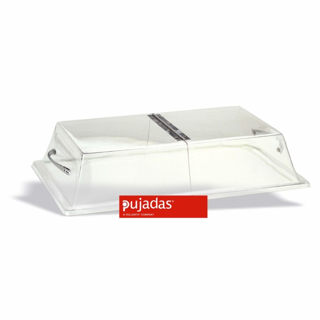 Поликарбонатен капак GN 1/1 правоъгален  530x325x100 - Pujadas