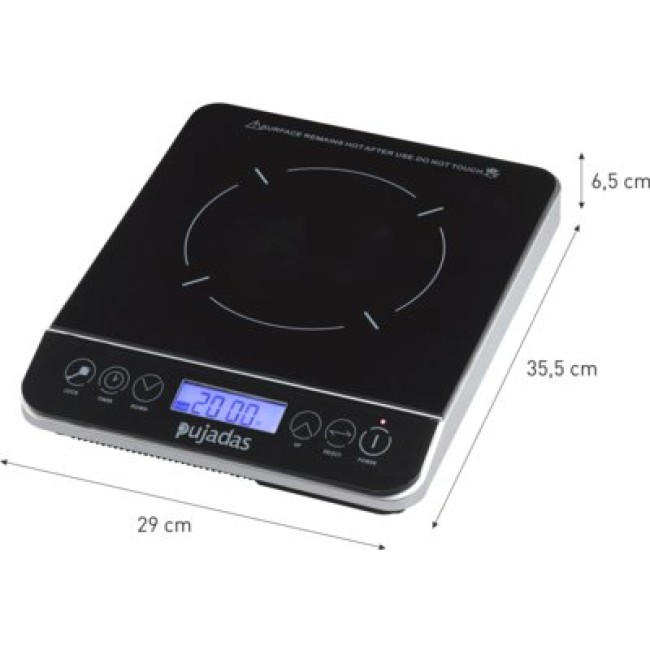 Котлон индукционен ф20/230V/50-60HZ/2000W - Pujadas