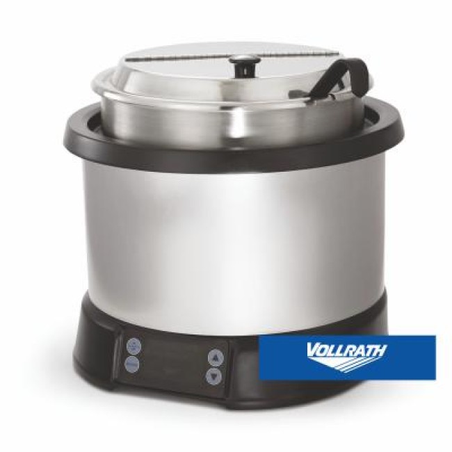 Отоплител за супа индукционен  6,6л. /ф30,3/h34,2/230V/800W/3,5A цвят-натурал - Pujadas
