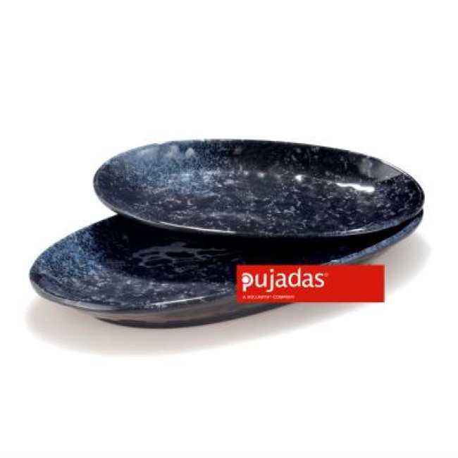 Меламиново плато  овално 35x15x2,5см   - Pujadas