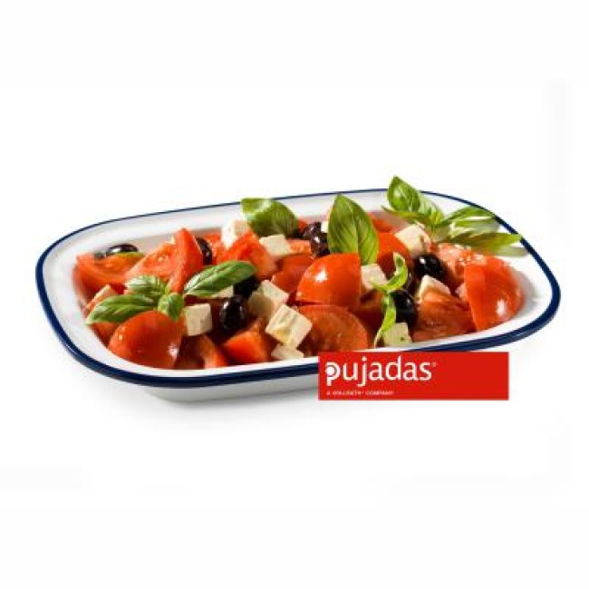 Меламиново плато  продълговато   27x20x4,5см  - Pujadas