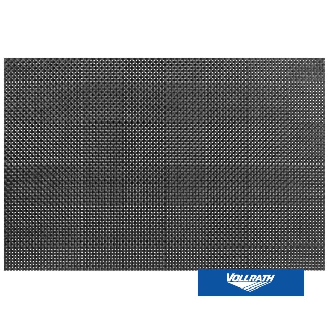 Подложка за хранене 45x30см PVC+полиестер черно  - Pujadas