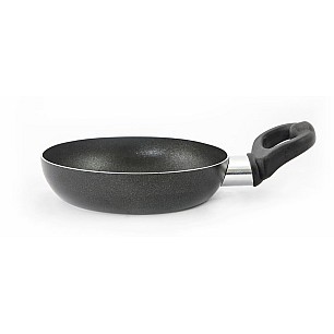 Алуминиева шола с незалепващо покритие и  дръжка  черна  ф14см  FRIGERELLA STONE (15213) - Steel Pan