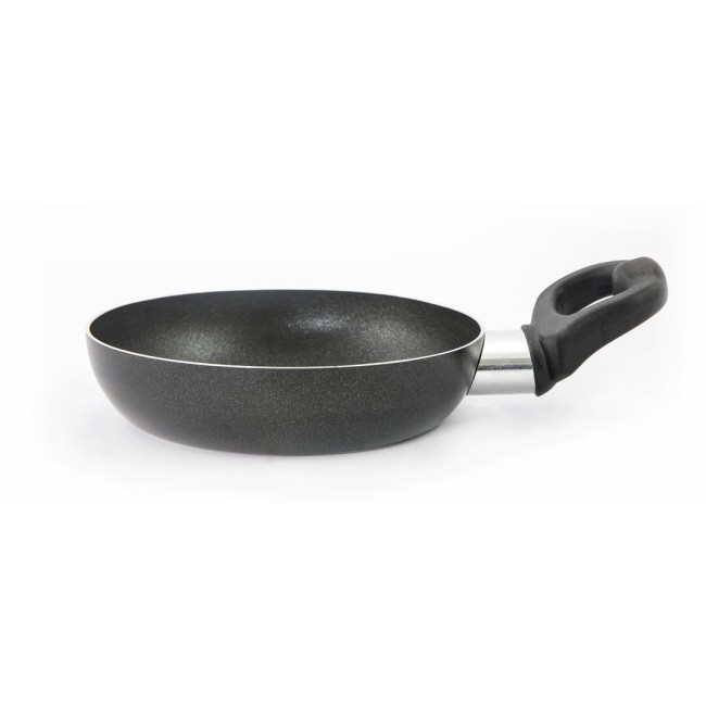 Алуминиева шола с незалепващо покритие и  дръжка  черна  ф14см  FRIGERELLA STONE (15213) - Steel Pan