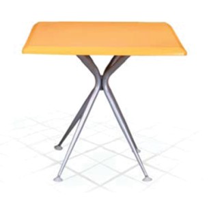 Пластмасова маса 75x75см квадратна синя STAR - Horecano