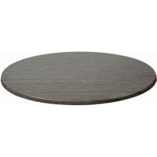 Верзалитен плот кръгъл  ф70см BAMBOO DARK (50310150) - Topalit