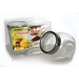 Комплект стъклени буркани  2-ка 1,6л (80862-16/2) - TOP