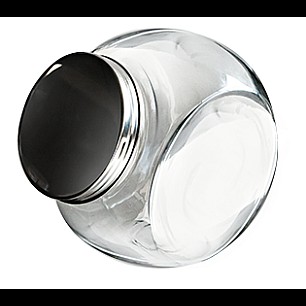 Стъклен буркан с винтов метален капак 2,5л  (80862-17,5) - TOP