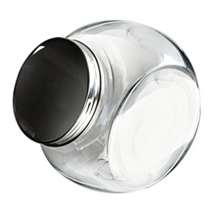 Стъклен буркан с винтов метален капак 2,5л  (80862-17,5) - TOP