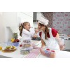 Пластмасова кутия контейнер странично отваряема 34,5x25x15см 10л 9365 - Titiz