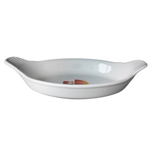 Керамично  плато овално  с дръжки  22x12см (F23) (37000137) (M) - Vista Alegre