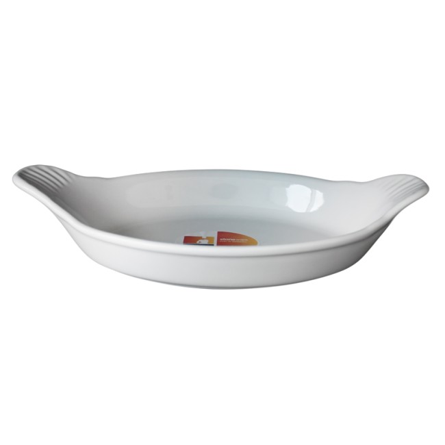 Керамично  плато овално  с дръжки  22x12см (F23) (37000137) (M) - Vista Alegre