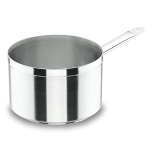 Иноксова дълбока касерола Chef-Luxe ф18см  h12см 3л  - Lacor