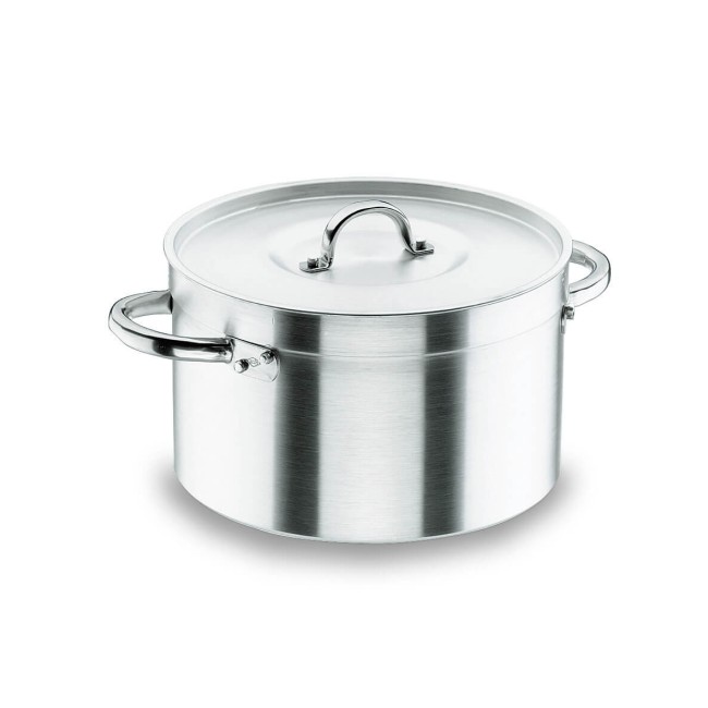 Алуминиева дълбока тенджера  с капак   Chef-Aluminio ф36см  h22см  22.40л  - Lacor