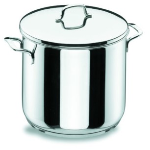 Иноксова дълбока тенджера  с капак Gourmet ф28см  13.50л  - Lacor