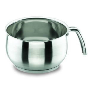 Иноксово канче с извита дръжка ф14см, 1.40л. BELLY - Lacor