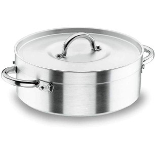 Алуминиева тенджера  Chef-Aluminio ф34см  h13см  11.80л  - Lacor