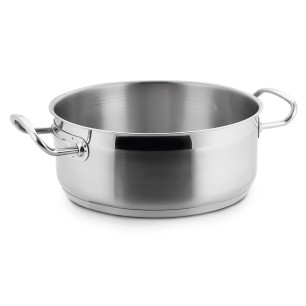 Иноксова тенджера без капак   Eco-Chef ф16см h8см  1.60л  - Lacor