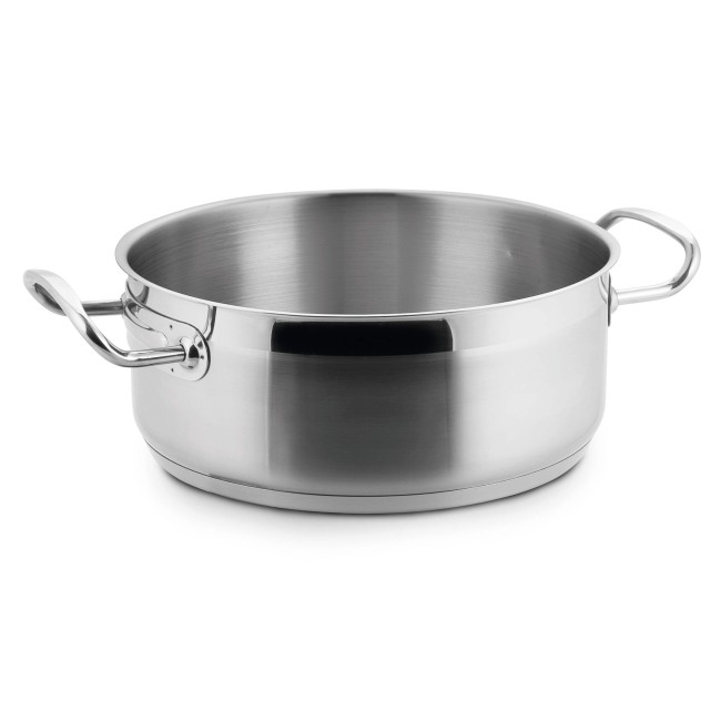 Иноксова тенджера без капак   Eco-Chef ф16см h8см  1.60л  - Lacor