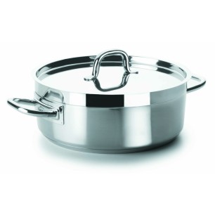 Иноксова тенджера  с капак CHEF-LUXE  ф50см, h20см  38.20л   - Lacor