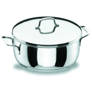Иноксова тенджера  с капак Gourmet ф16см  1.50л  - Lacor