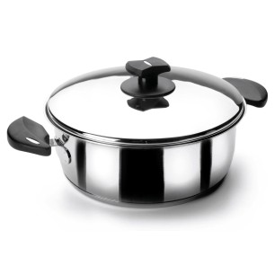 Иноксова тенджера  с капак Nova-Ladycor ф16см 1.50л  - Lacor