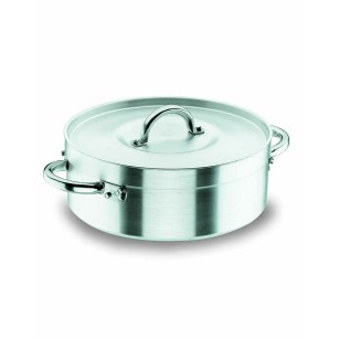 Алуминиева тенджера  Chef-Aluminio ф24см  h9.5см  4.30л  - Lacor