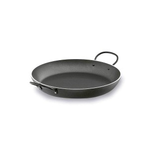 Алуминиева  тава за паеля  черна Robust Aluminio ф36см  h5.5см - Lacor
