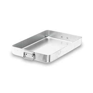 Алуминиева тава  с падащи дръжки Chef-Aluminio 45х32см  10.40л  - Lacor