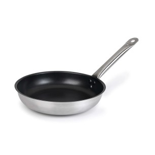 Иноксов тиган  с незалепващо покритие    Chef-Inox Plus ф20см   h4см - Lacor