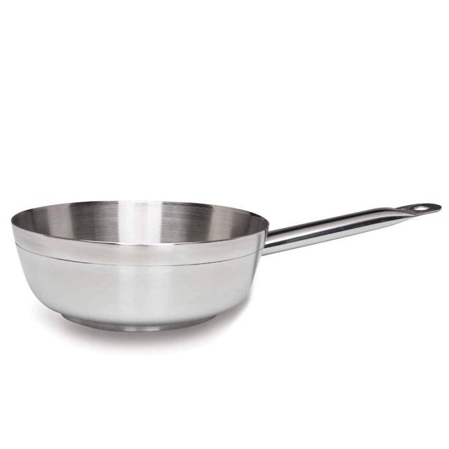Иноксов тиган  за сос конусовиден Chef-Luxe  ф24см h7.5см  2.7л  - Lacor