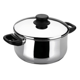 Иноксова  тенджера  с капак  Garinox ф18см  2л  - Lacor
