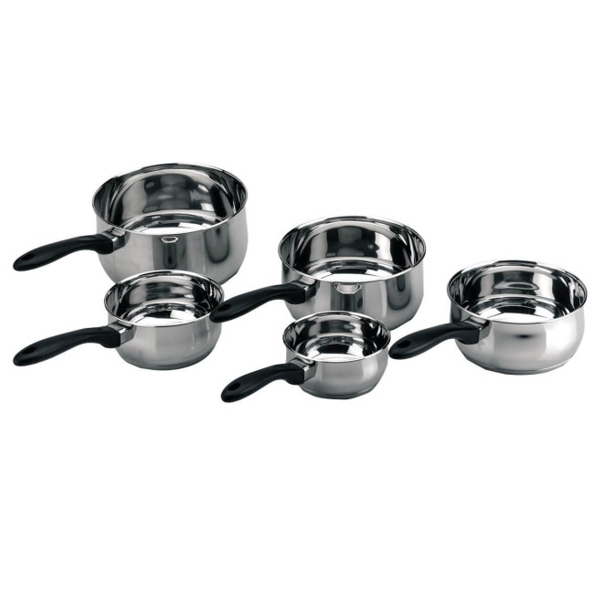 Комплект от 5  иноксови касероли Garinox  ф12-14-16-18-20см - Lacor