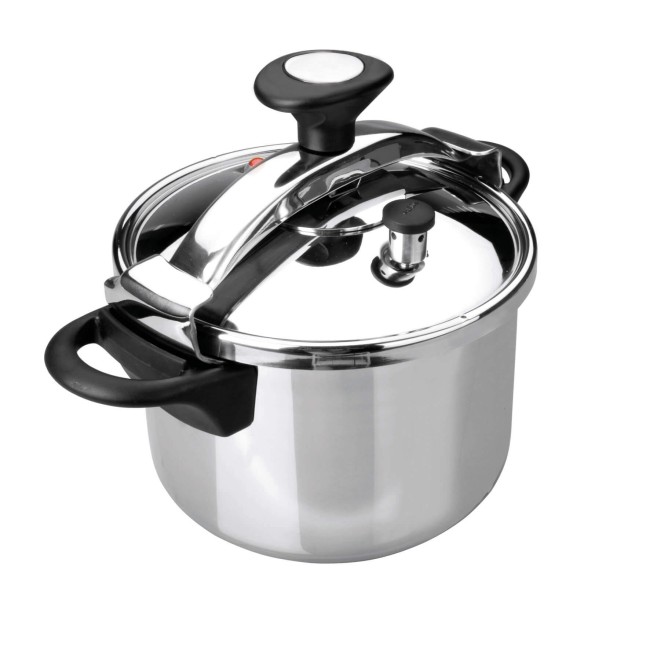 Иноксова тенджера  под налягане Classic ф26см 15л  - Lacor