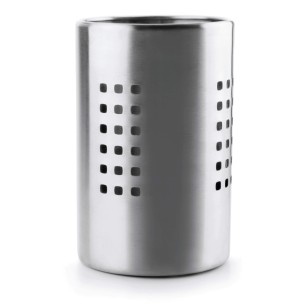 Иноксов сушилник/държач за прибори Utensilios, ф12см, h18.7см, 2л. - Lacor