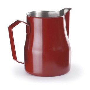 Иноксова бариста каничка за мляко , червена, 0.50л - Lacor