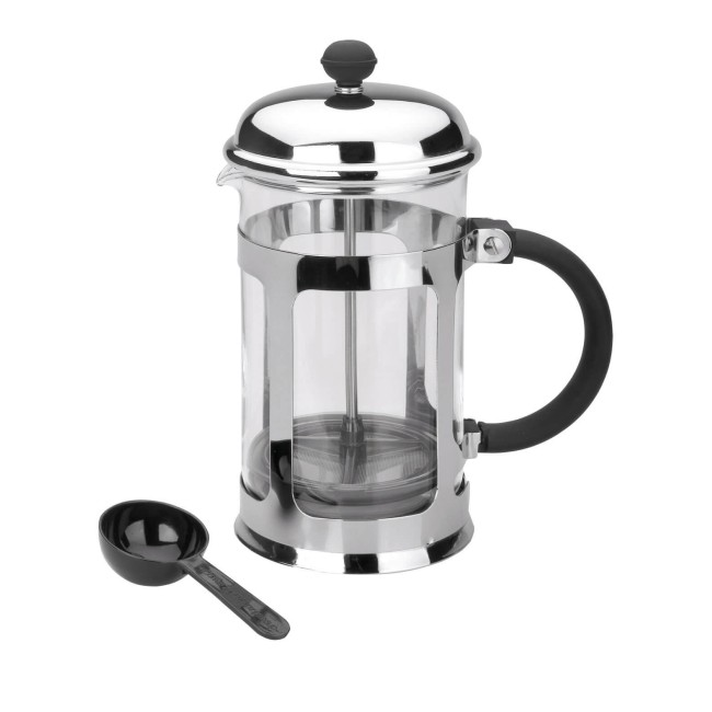 Кана за кафе, стъкло/инокс, за 2 кафета, 0.35л. - Lacor