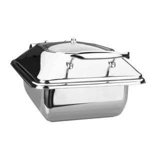Иноксово тяло на бен мари GN 1/2 , Luxe 43х32см, h20см, 4л - Lacor