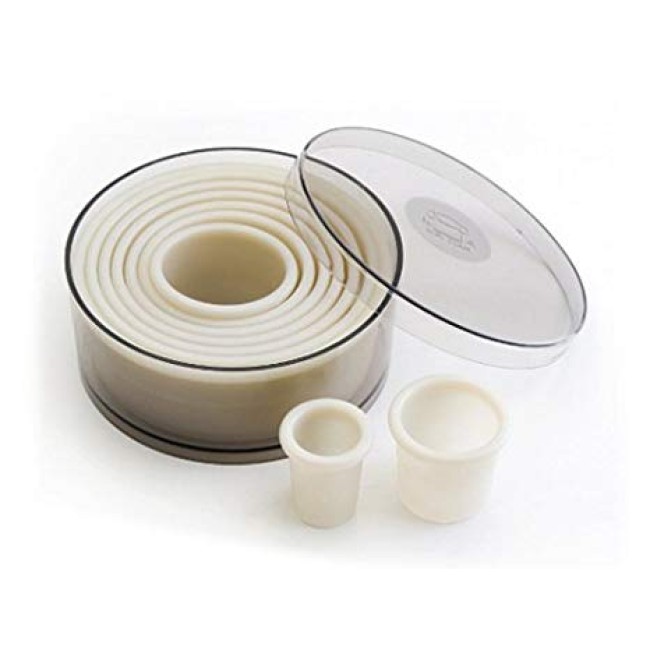 Комплект найлонови рингове, h3.5см, 9бр MAX 40°C 68092 - Lacor