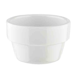Меламинова сосиера бяла ф6см  40мл  FLOWER POT - APS