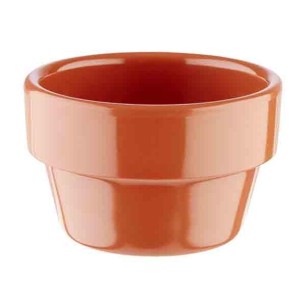 Меламинова сосиера оранжева ф6см 40мл  FLOWER POT - APS