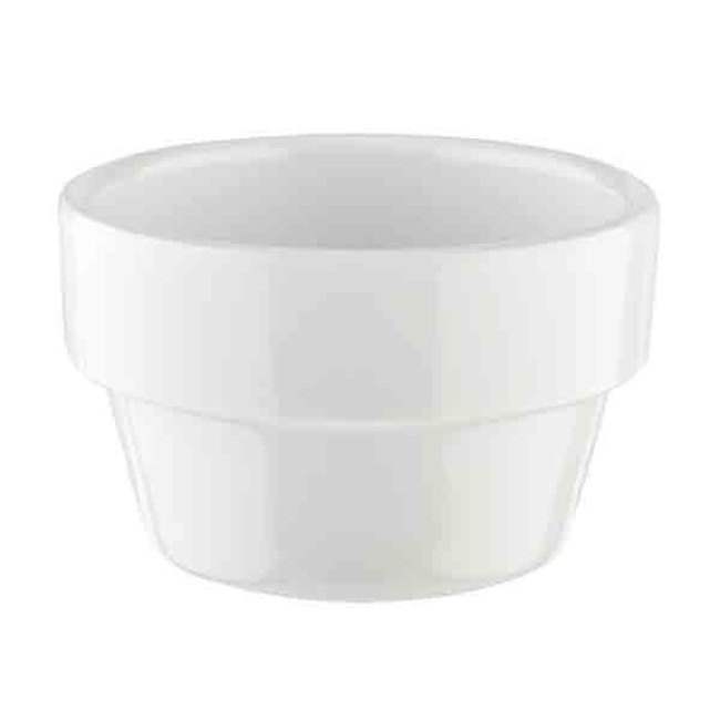 Меламинова купа бяла  ф9см  300мл   FLOWER POT - APS