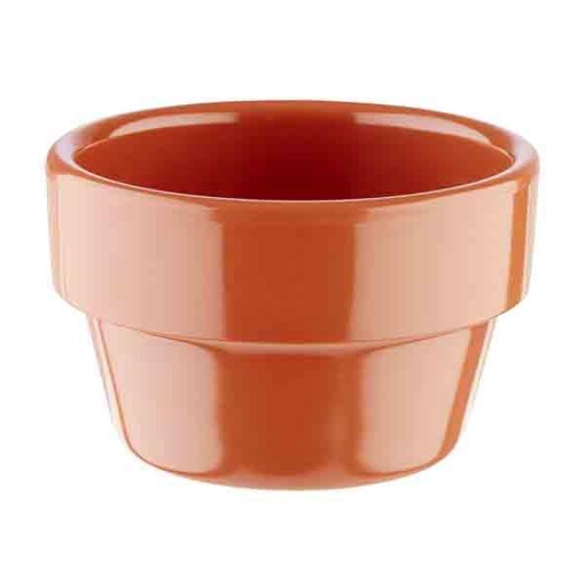 Меламинова купа  оранжева  ф9см  300мл   FLOWER POT - APS