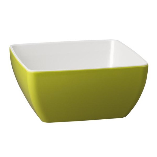 Меламинова купа зеленo/бяло  25х25см  3,8л  PURE BICOLOR - APS